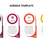 Cool Agenda Slides Template