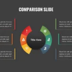 Dark Theme Comparison Infographic Template