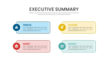 Executive Summary Slide Template