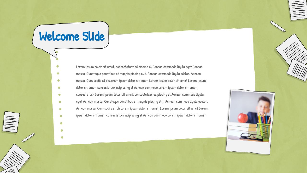 Free Back To School Google Slides Template