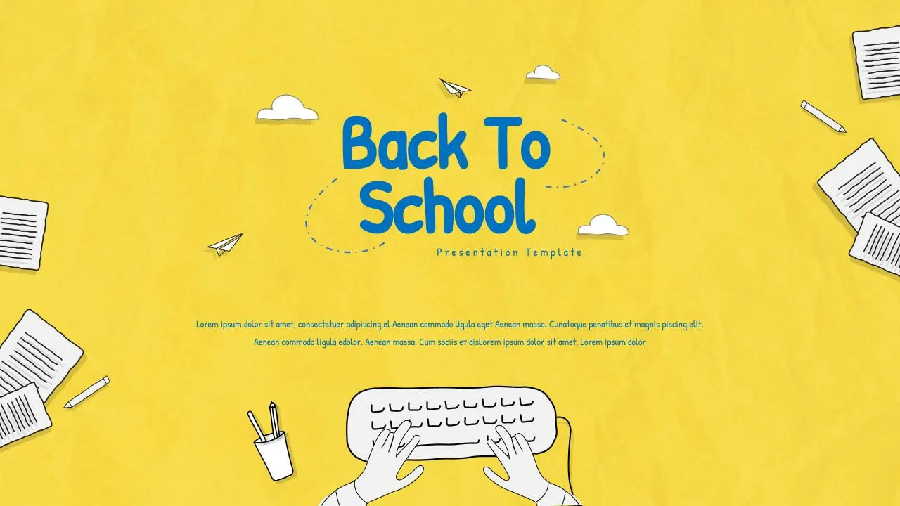 Free Back-to-school Night Google Slides Template