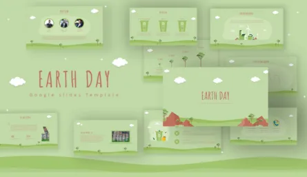 Free Earth Day Cover Slides Template