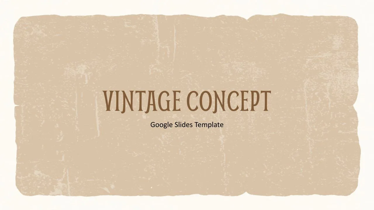 Free Heritage Theme Slides & Templates - SlideKit