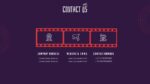 Free Movie Contact Us Slide Template