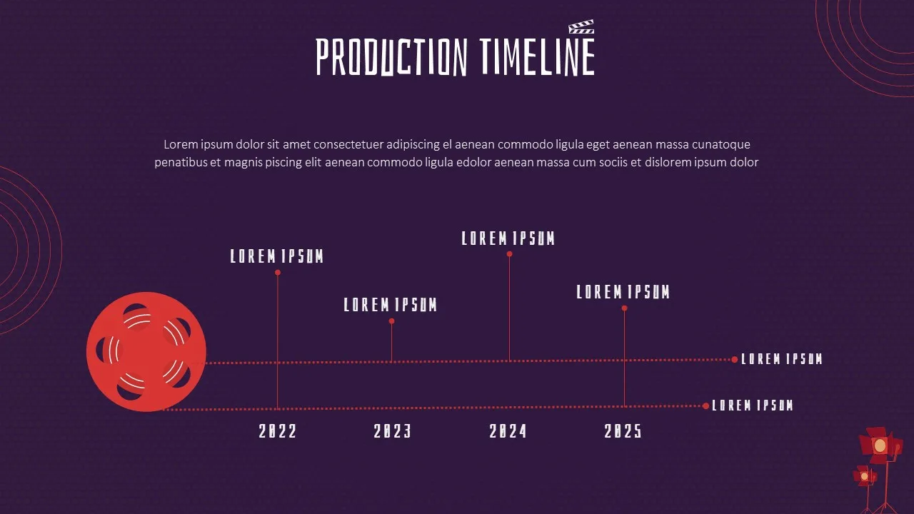 Free Movie Presentation Template 03