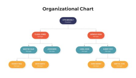 Google Slides Organizational Chart