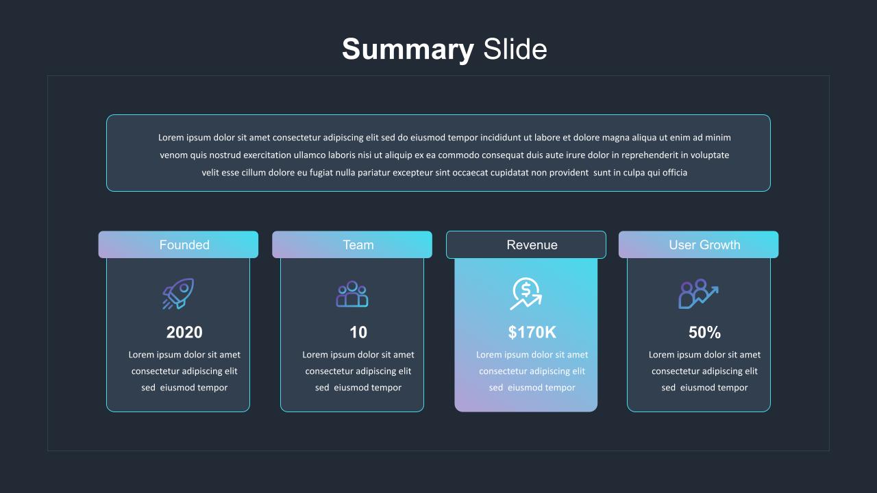Google Slides Summary Presentation Template Slidekit Google Slides Summary Presentation Template Slidekit