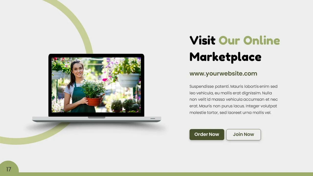 Green Presentation Template 01