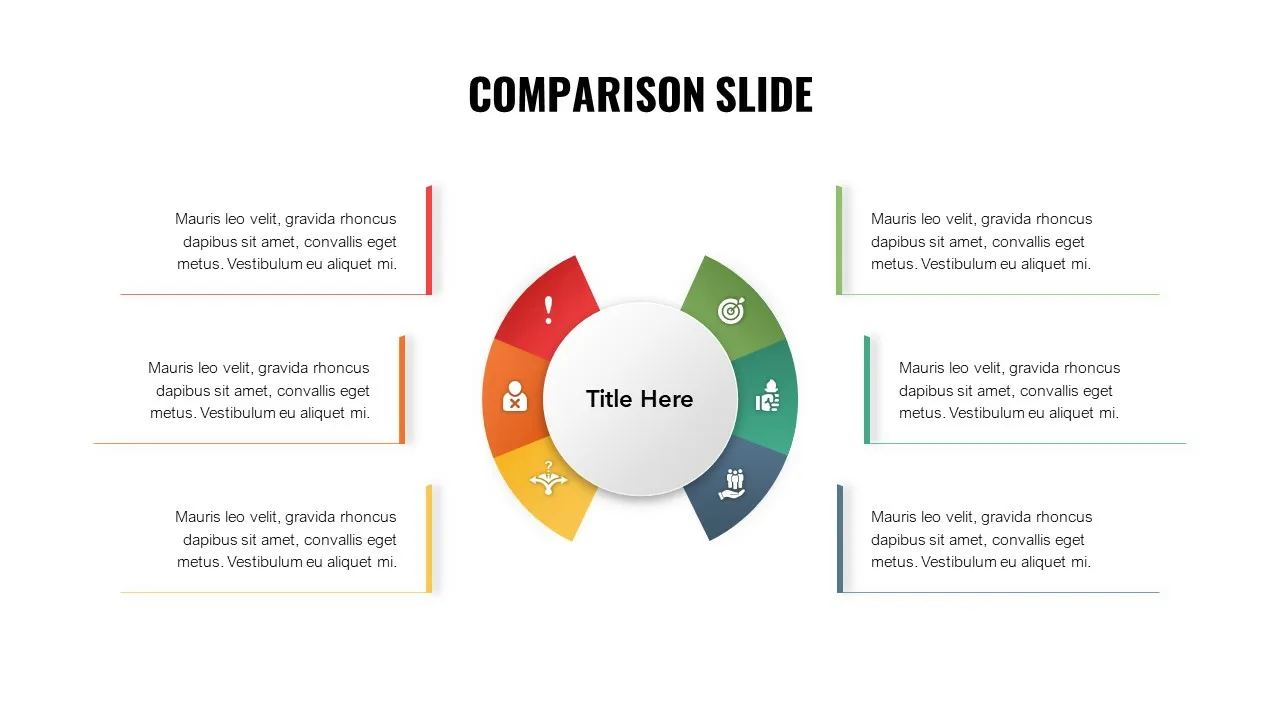 Modern Comparison Presentation Templates