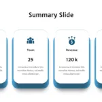 Summary Presentation Slide Template