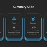 Summary Slide Template