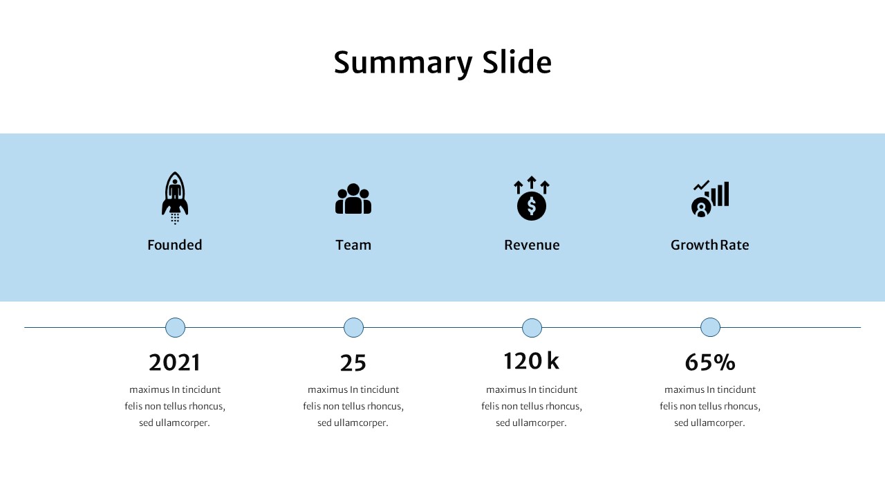 Summary Presentation Slides - SlideKit