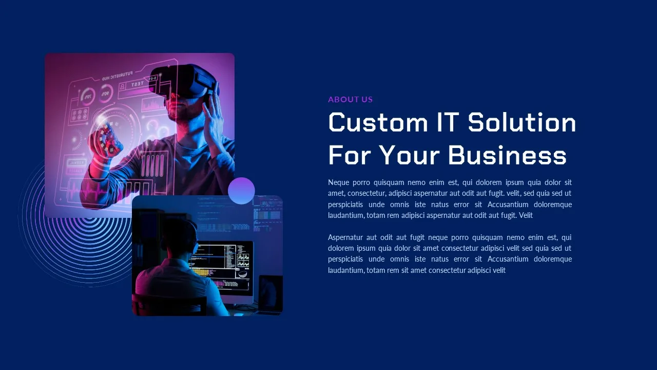 Technology Presentation Templates 08