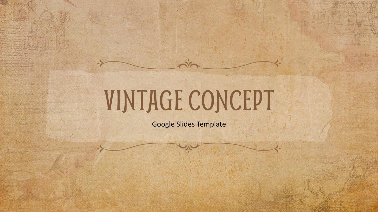 Vintage PowerPoint Templates
