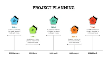 5 Point Project Planning Presentation Template