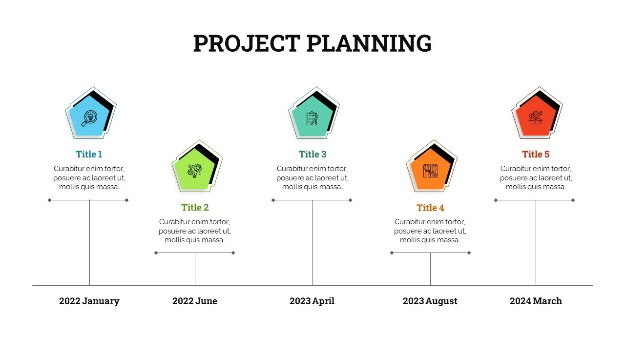 Project Planning Presentation Template - SlideKit