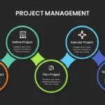 5 Points Project Management Slide