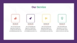 Colorful Our Service PowerPoint Template