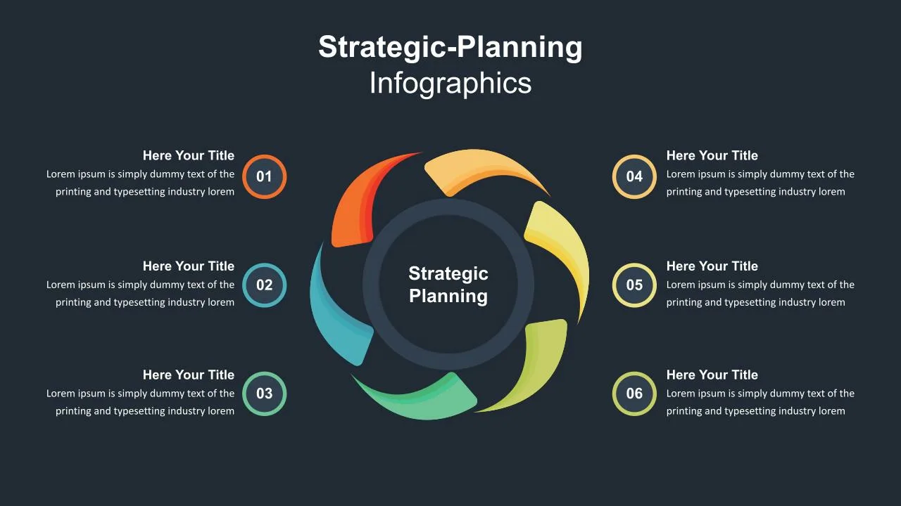 Dark Theme Strategic Planning Slides
