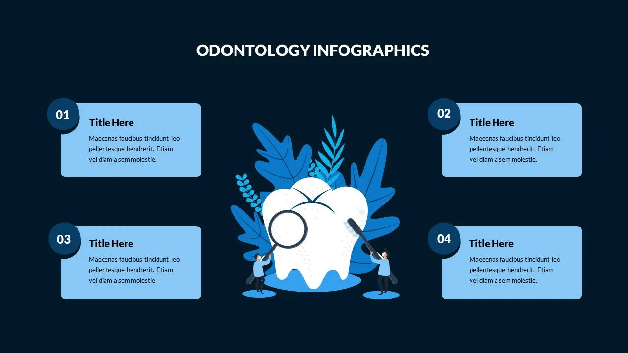 Dental Health Infographic Presentation