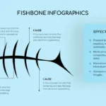 Fish Bone Infographics Template