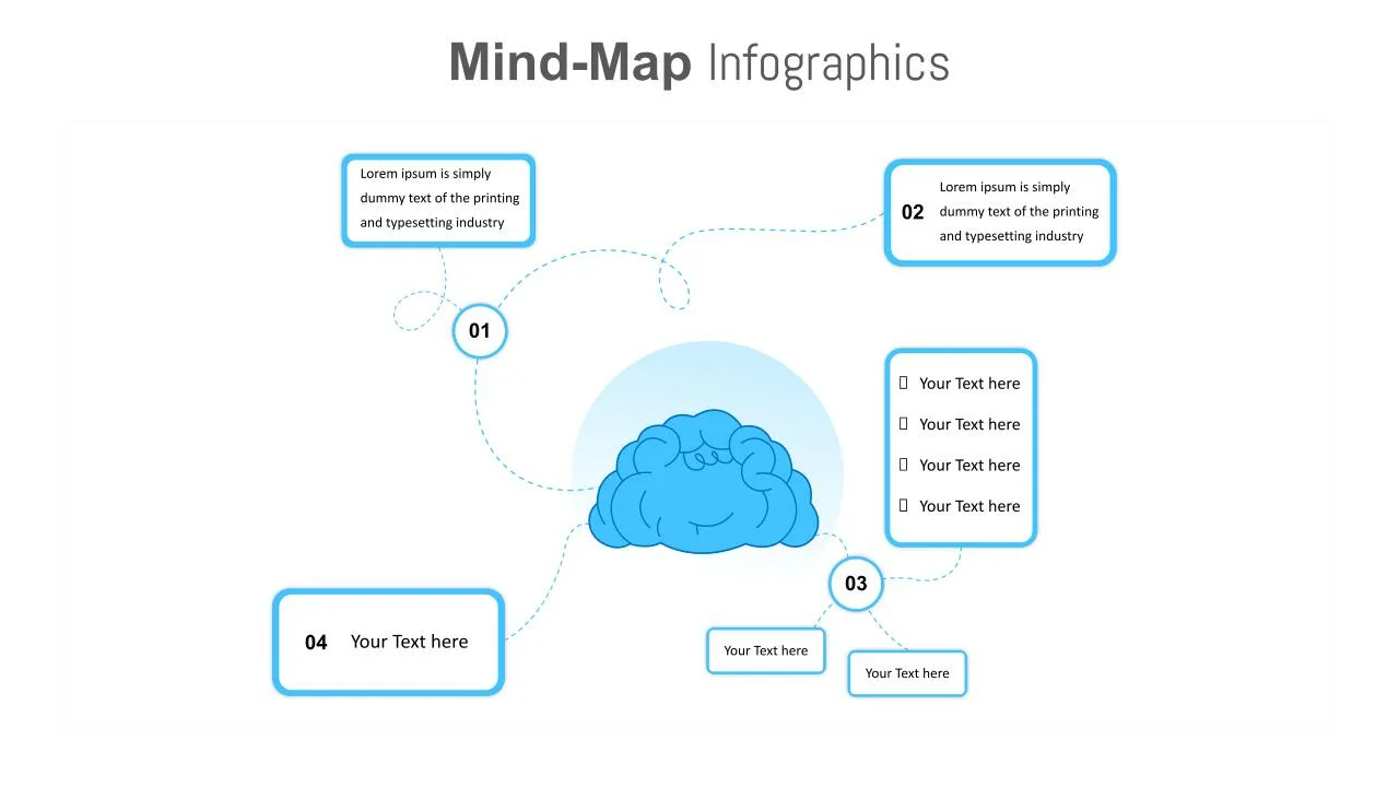 Google Slides Mind Map Slide