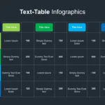Google Slides Text Table Templates