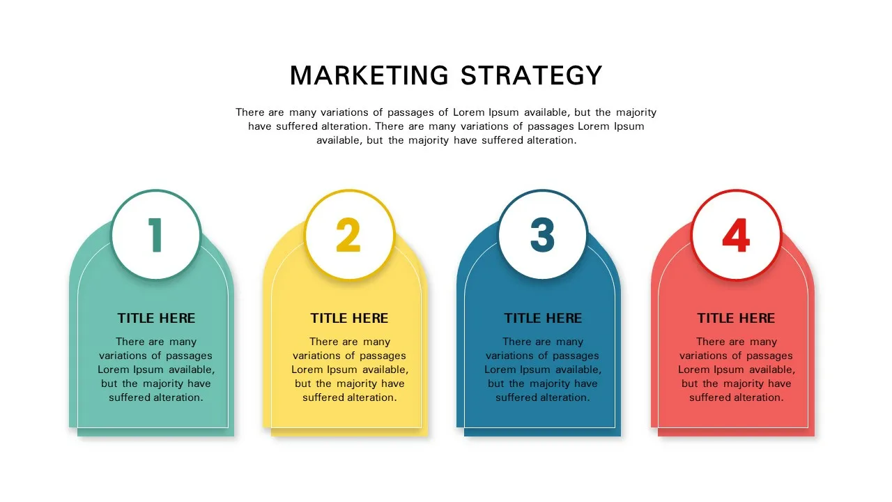 Marketing Strategy Presentation Slide Template