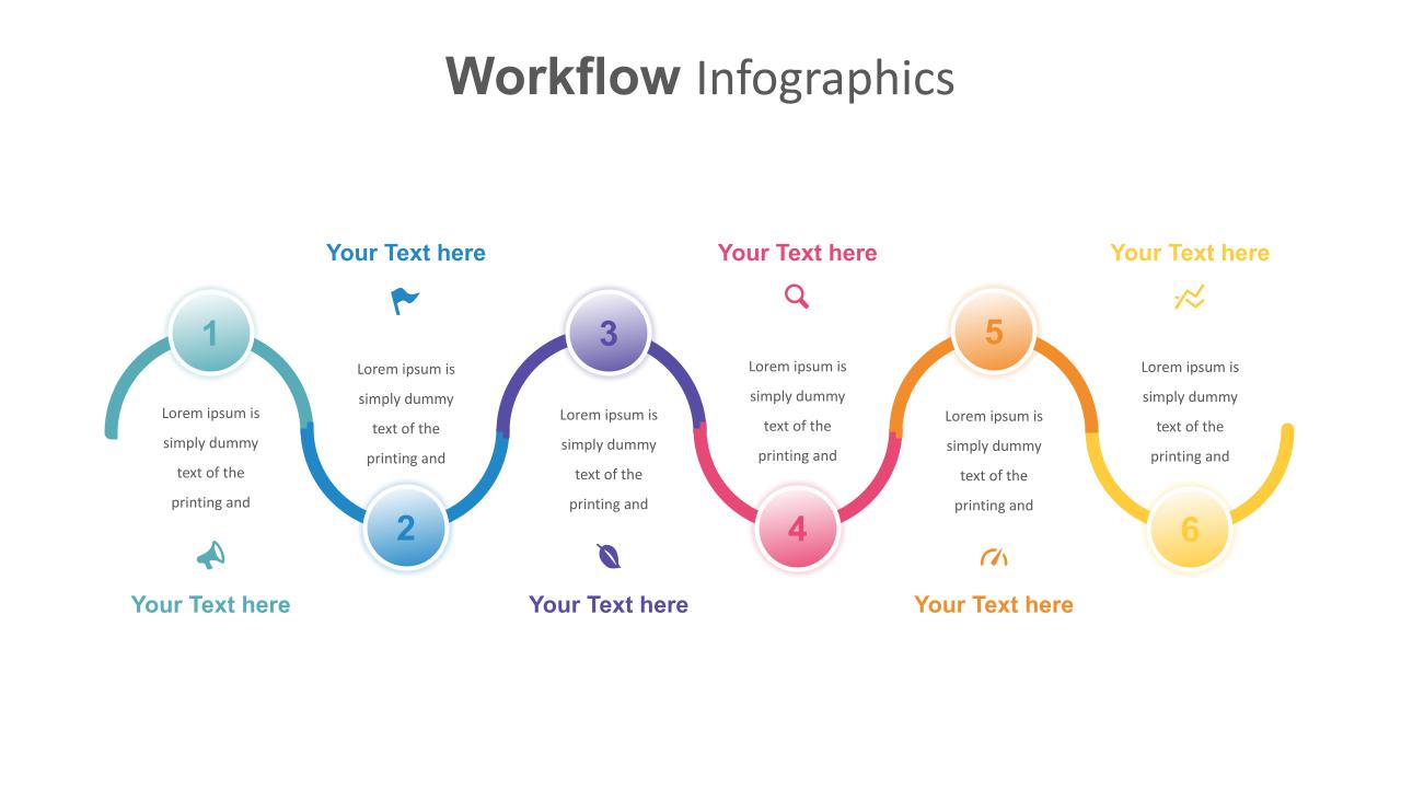 4 Step Simple Process Timeline PowerPoint Template And Google Slides 4 Step Simple Process Timeline PowerPoint Template And Google Slides
