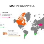 World Maps Presentation Slide Template