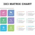 3X3 Matrix Chart Slide