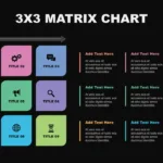 3X3 Matrix Slide Template