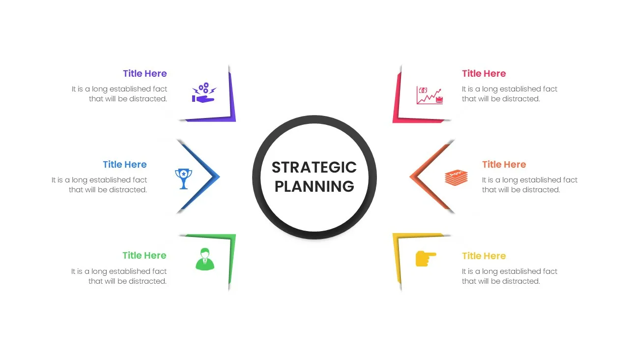 6 Points Strategic Planning Presentation Template
