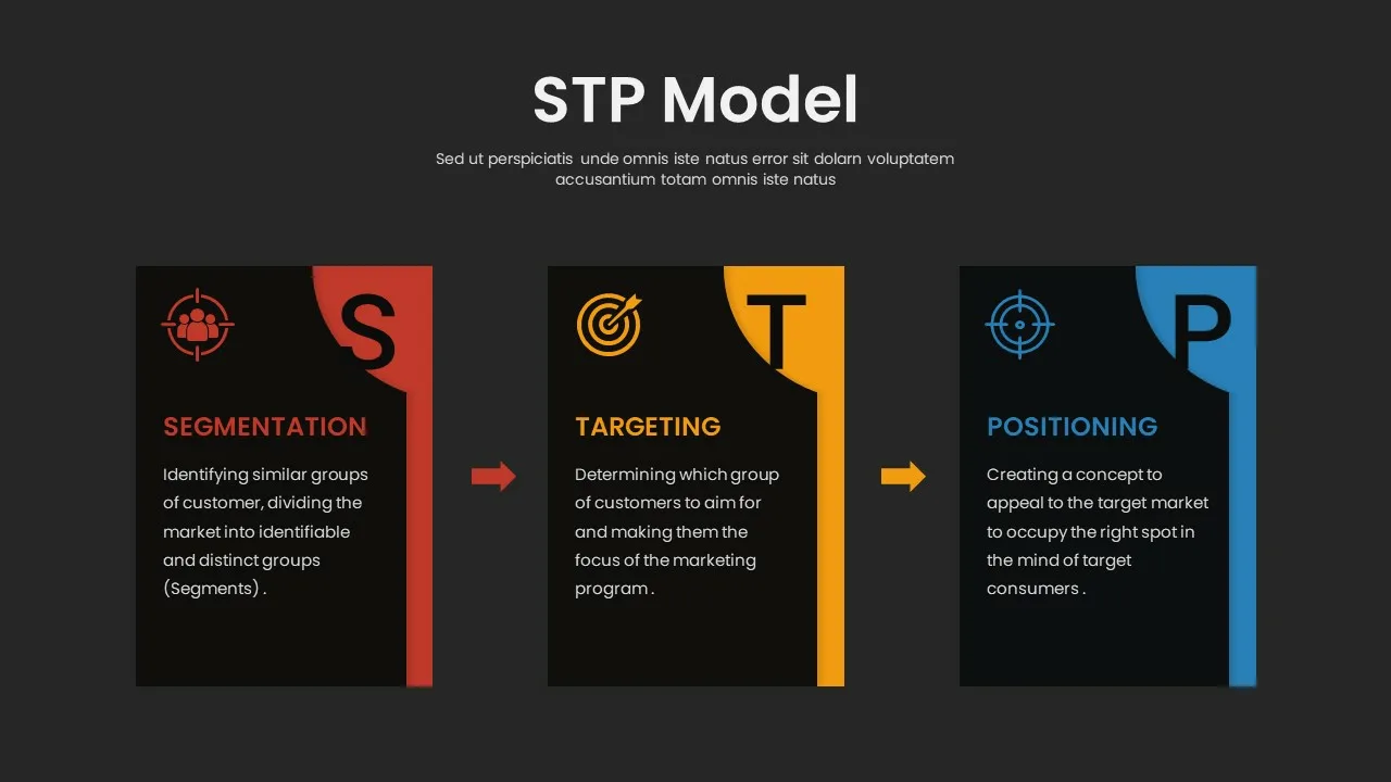 Dark Theme STP Model Template
