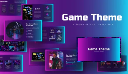 Game Presentation Template Cover Image