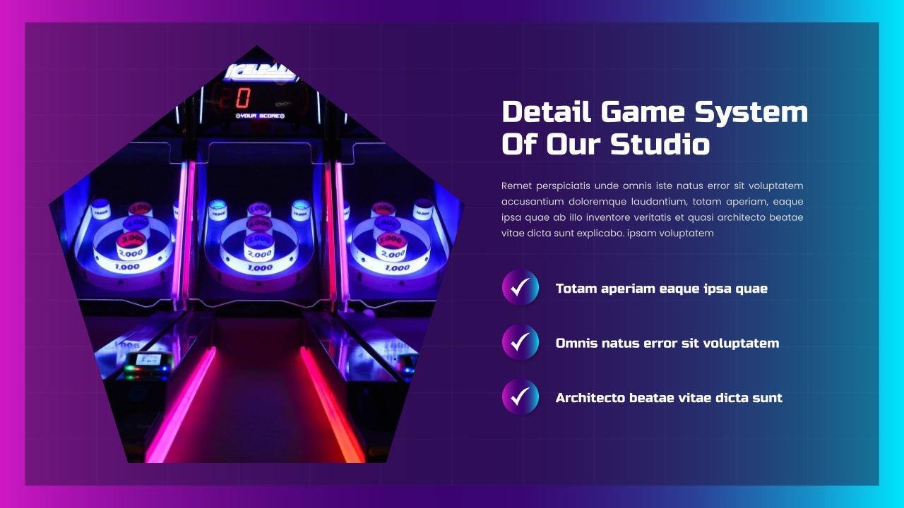 Game System Presentation Ppt Template - SlideKit