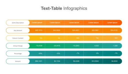 Google Slides Table Templates