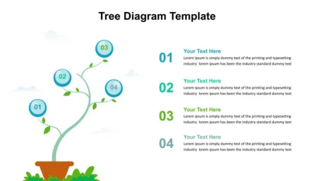 Google Slides Tree Diagram Slide