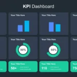 KPI Dashboard Presentation Slide