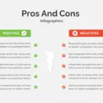 Pros And Cons Slide Template