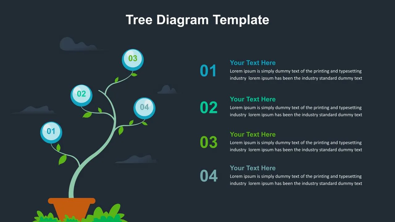 Tree Diagram Presentation Slide