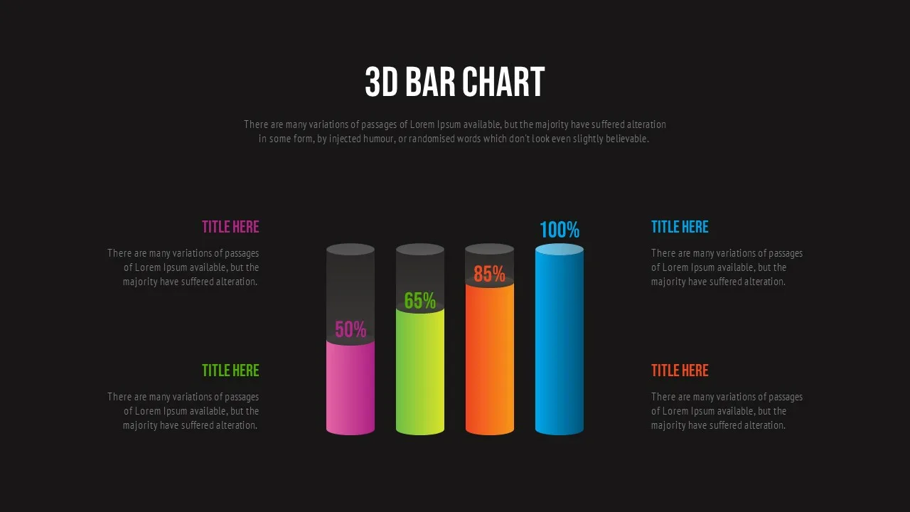Bar Chart Slide Background 1