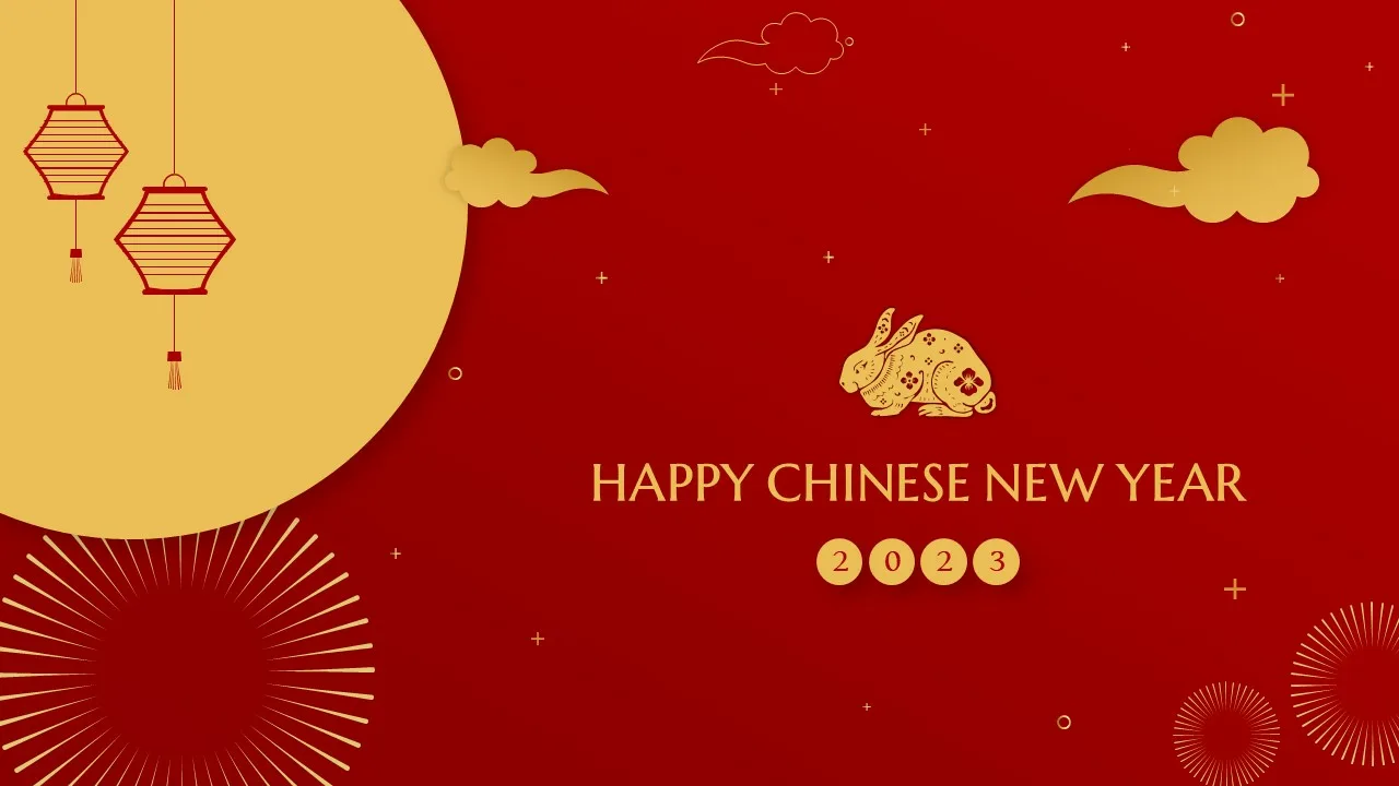 Happy Chinese Lunar New Year 2023 Template