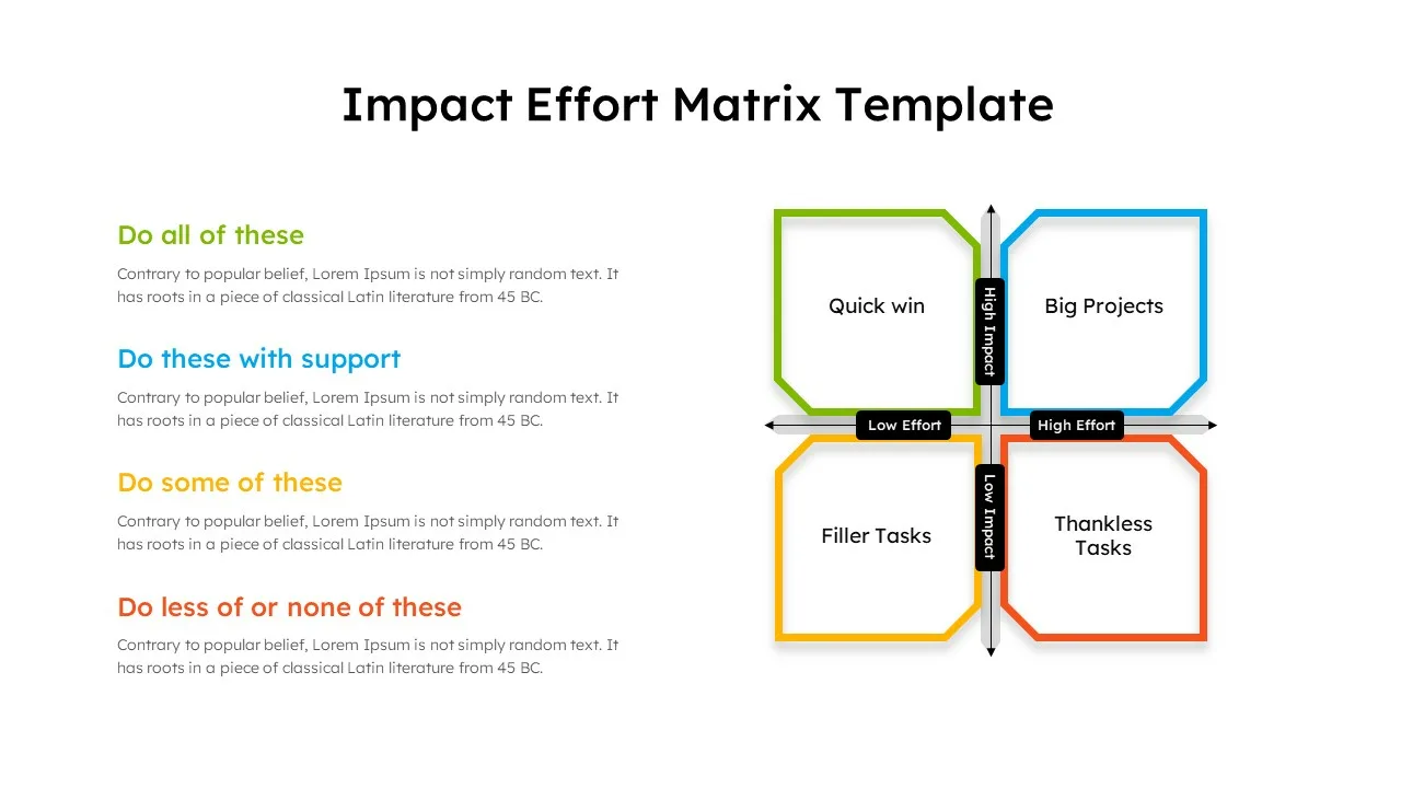 Matrix Presentation Template