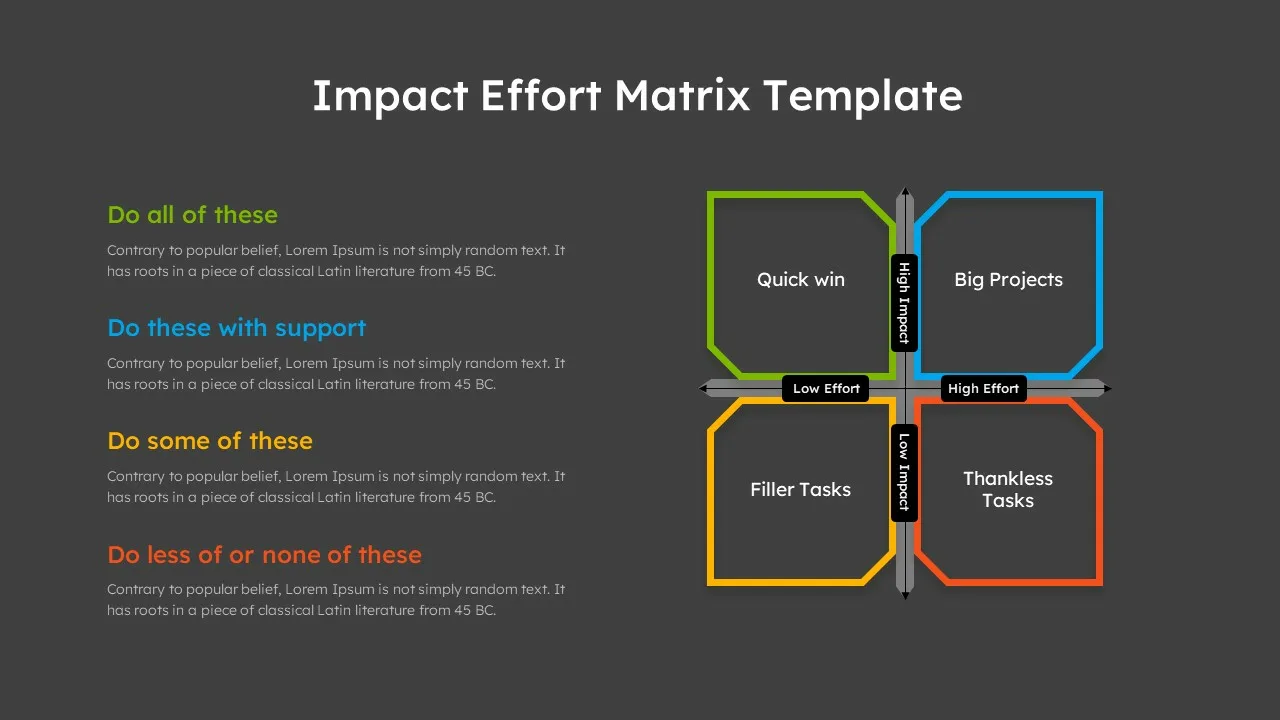 Matrix Slide Template 1