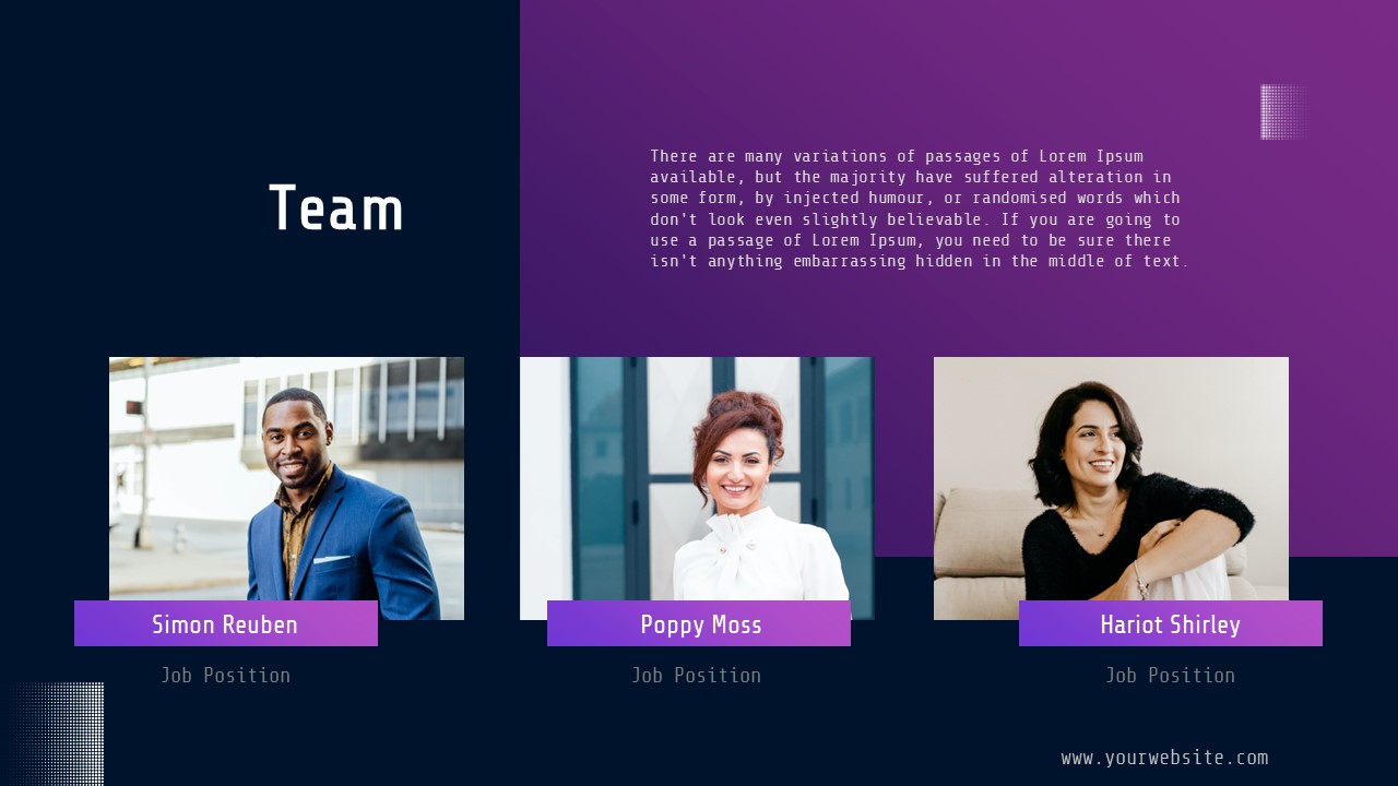 PowerPoint Team Template