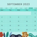 September 2023 Calendar Presentation Slide