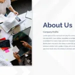 Company Profile About Slide Template