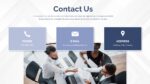 Company Profile Contact Slide