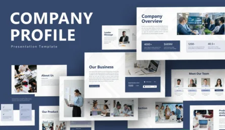 Company Profile Cover Slide